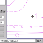 補正するGCPの右上