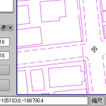 補正するGCPの右下